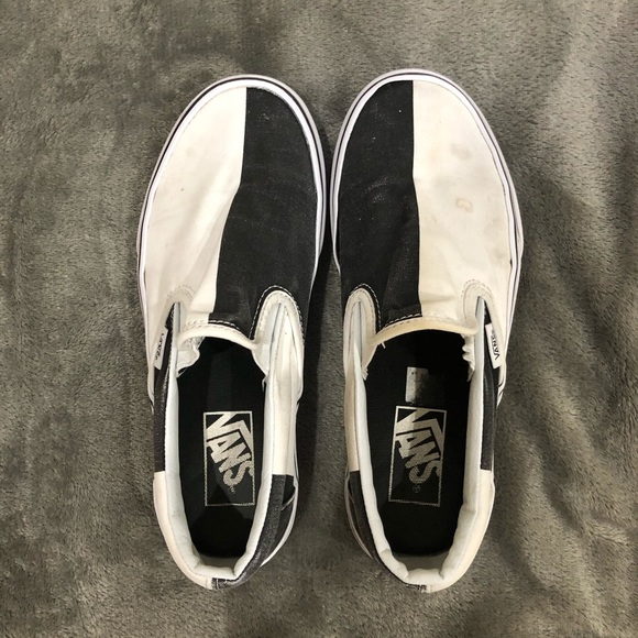 how to clean black vans with white stripe